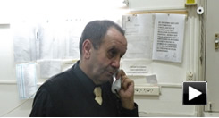 Se despidió anoche luego de casi 40 años de trabajo Félix Fernández del Hospital