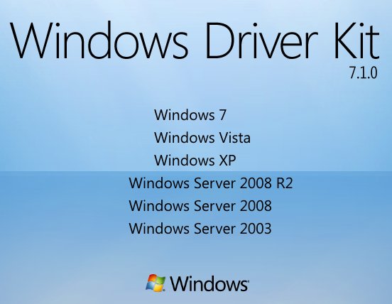Descarga Windows Driver Kit 7.1.0