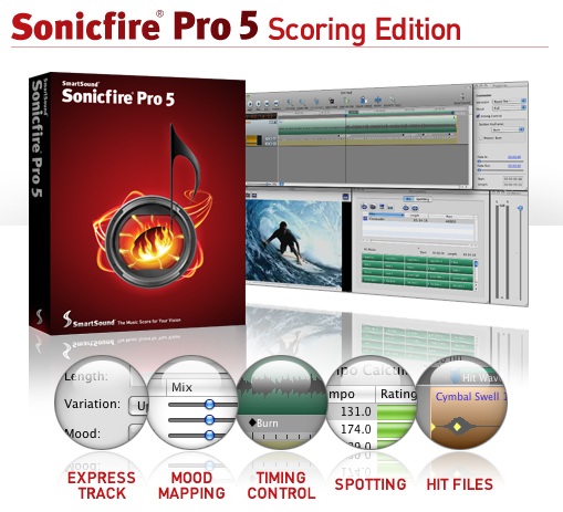 SmartSound SonicFire Pro v5.5.0 Scoring Network Edition MacOSX