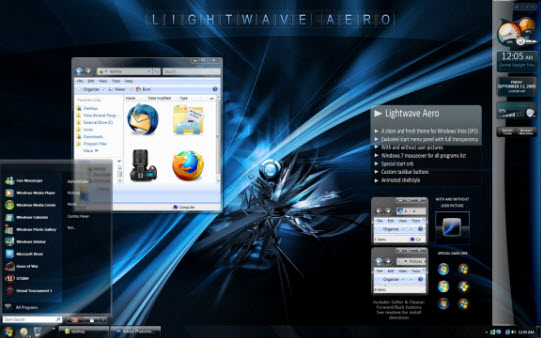 Light Wave Aero Vista Theme UmbrellaMOD.CoM Light Wave Aero Vista Theme UmbrellaMOD.CoM